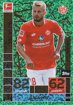 Daniel Brosinski 1. FSV Mainz 05 2018/19 Topps MA Bundesliga Match Winner #223